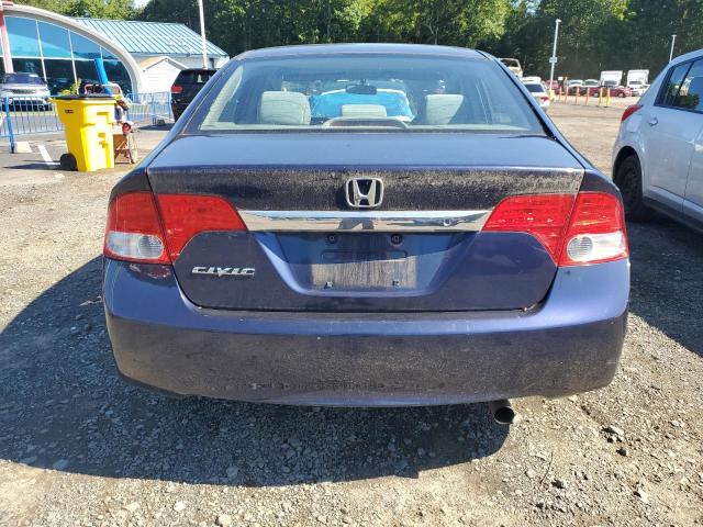 19XFA16549E002905 - 2009 HONDA CIVIC LX Көк фото 6