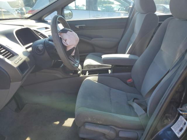 19XFA16549E002905 - 2009 HONDA CIVIC LX Көк фото 7