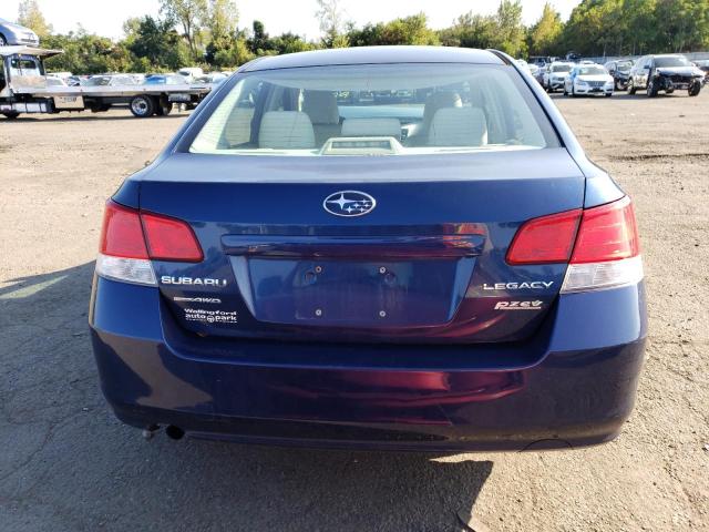 4S3BMBA69B3215857 - 2011 SUBARU LEGACY 2.5I BLUE photo 6