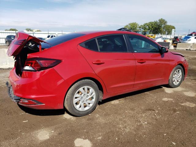 5NPD74LF2KH494386 - 2019 HYUNDAI ELANTRA SE RED photo 3