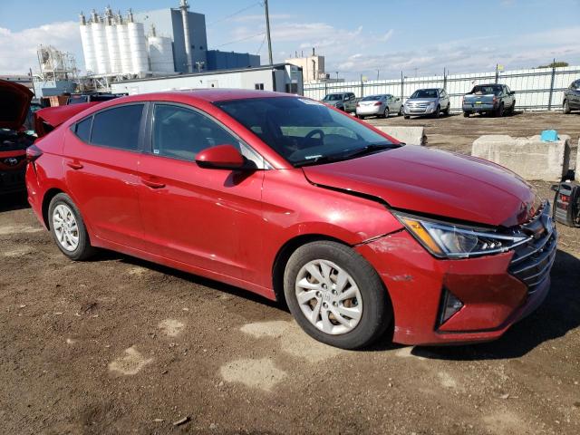 5NPD74LF2KH494386 - 2019 HYUNDAI ELANTRA SE RED photo 4