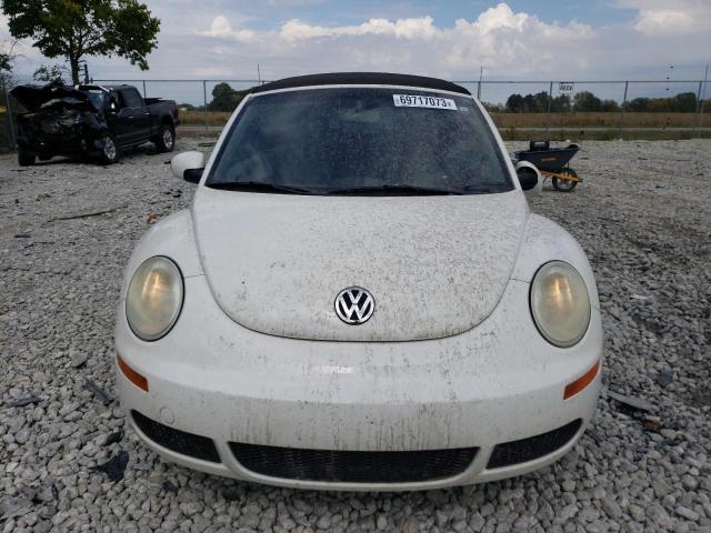 3VWRG3AL8AM004614 - 2010 VOLKSWAGEN NEW BEETLE WHITE photo 5
