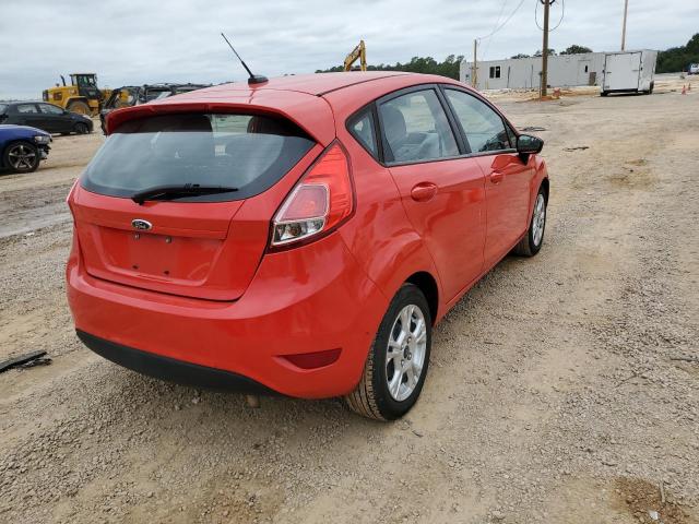 3FADP4EJXEM151797 - 2014 FORD FIESTA SE RED photo 3