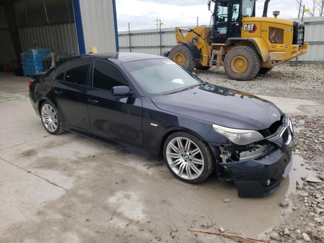 WBANW5C53ACT56657 - 2010 BMW 550 I Siyah fotoğraf 4