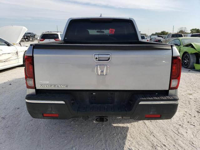 5FPYK2F54HB006447 - 2017 HONDA RIDGELINE RTL SILVER photo 6