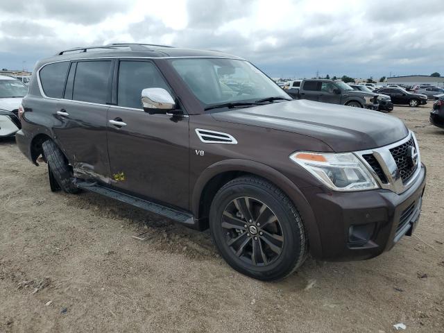 JN8AY2ND2K9093370 - 2019 NISSAN ARMADA SV BROWN photo 4