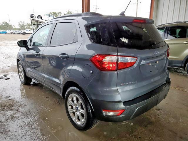 MAJ3S2GE2LC329473 - 2020 FORD ECOSPORT SE GRAY photo 3