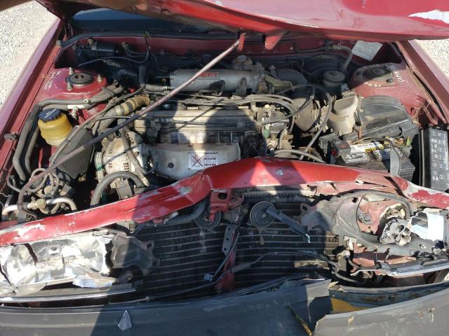 4T1SV21E5LU197160 - 1990 TOYOTA CAMRY DLX 勃艮第红 照片 11