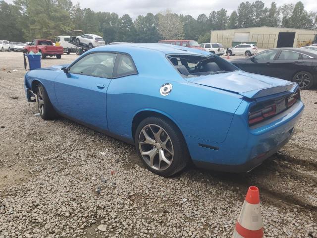 2C3CDZBG6FH851311 - 2015 DODGE CHALLENGER SXT PLUS BLUE photo 2