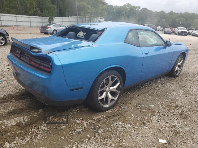 2C3CDZBG6FH851311 - 2015 DODGE CHALLENGER SXT PLUS BLUE photo 3