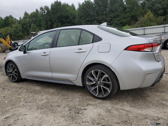 JTDS4RCE4LJ008240 - 2020 TOYOTA COROLLA SE 银色 照片 2