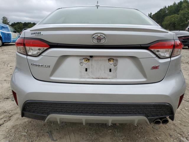 JTDS4RCE4LJ008240 - 2020 TOYOTA COROLLA SE 银色 照片 6