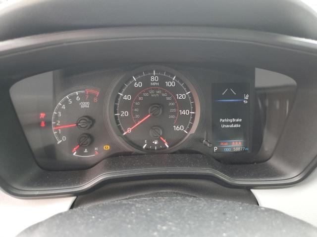 JTDS4RCE4LJ008240 - 2020 TOYOTA COROLLA SE 银色 照片 9