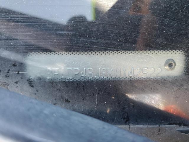 3FADP4BJ3KM142522 - 2019 FORD FIESTA SE BLUE photo 12