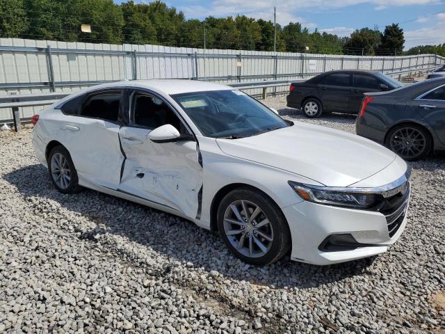 1HGCV1F18MA028912 - 2021 HONDA ACCORD LX WHITE photo 4