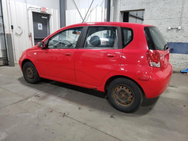 KL1TD66678B258880 - 2008 CHEVROLET AVEO BASE Qırmızı foto 2