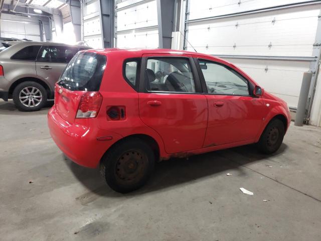 KL1TD66678B258880 - 2008 CHEVROLET AVEO BASE Qırmızı foto 3