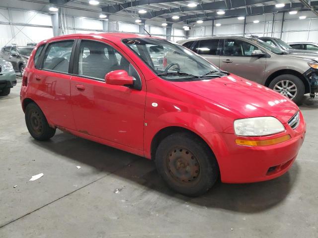 KL1TD66678B258880 - 2008 CHEVROLET AVEO BASE Qırmızı foto 4
