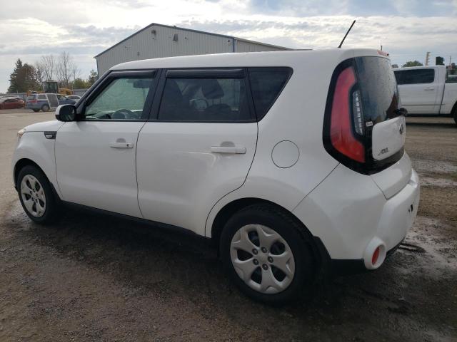 KNDJN2A23E7074030 - 2014 KIA SOUL WHITE photo 2