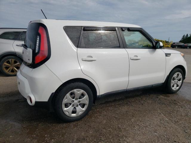 KNDJN2A23E7074030 - 2014 KIA SOUL WHITE photo 3