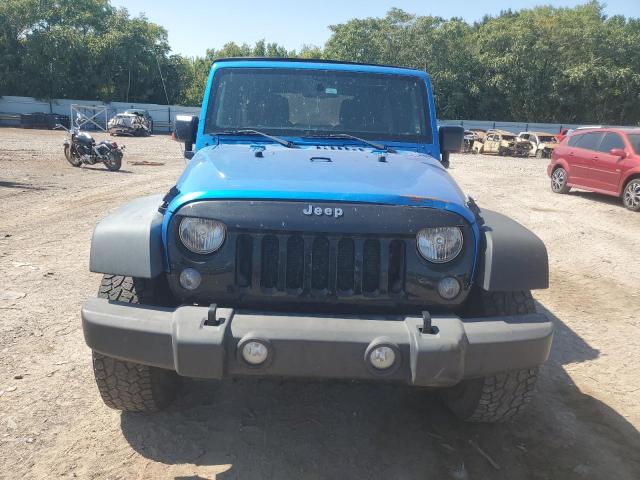 1C4BJWDG9FL522035 - 2015 JEEP WRANGLER U SPORT BLUE photo 5