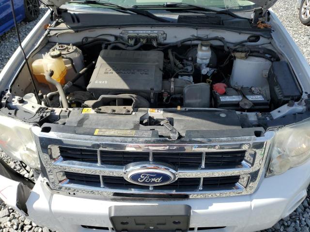 1FMCU9DG4AKC58732 - 2010 FORD ESCAPE XLT WHITE photo 12