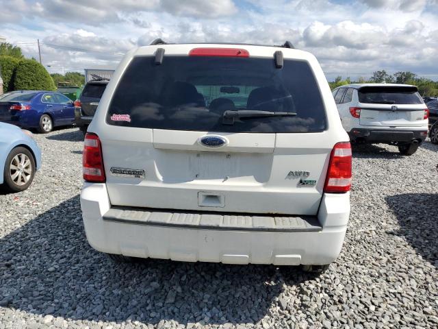 1FMCU9DG4AKC58732 - 2010 FORD ESCAPE XLT WHITE photo 6