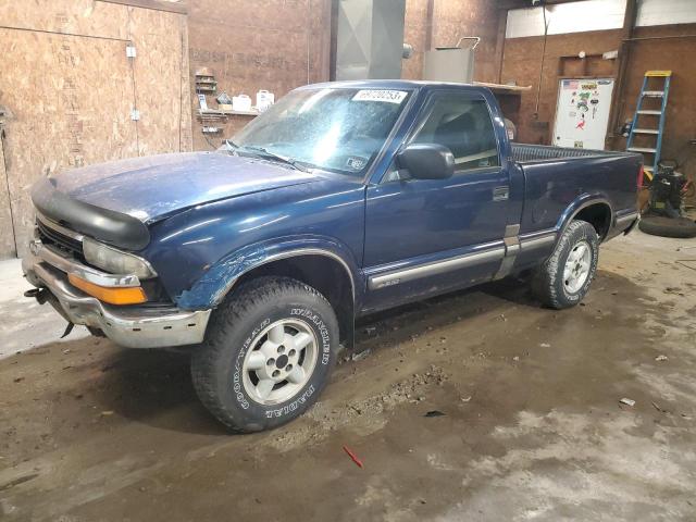 1GCDT14X1XK173532 - 1999 CHEVROLET S10 S10 BLUE photo 1