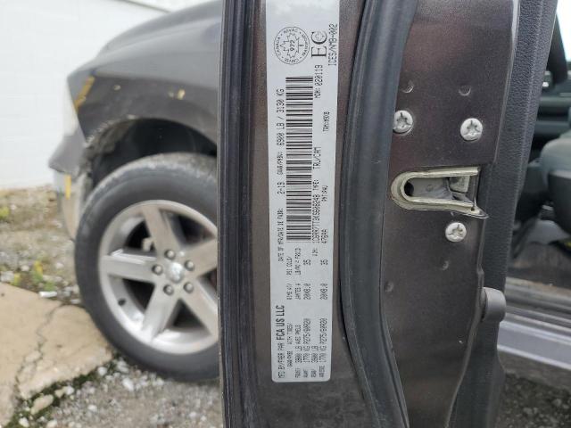 1C6RR7TT3KS608248 - 2019 RAM 1500 CLASS SLT გრაფიტი ფოტო 12