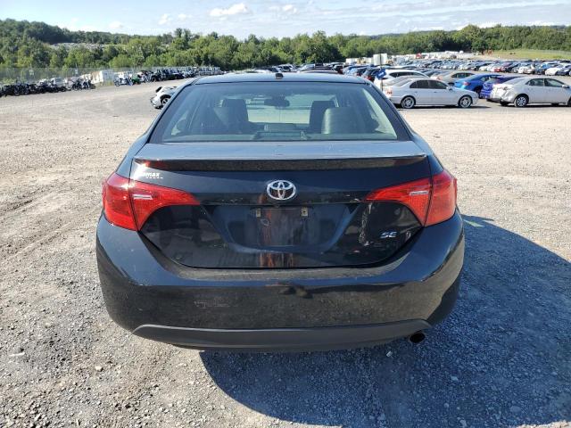 2T1BURHE9HC833122 - 2017 TOYOTA COROLLA L BLACK photo 6