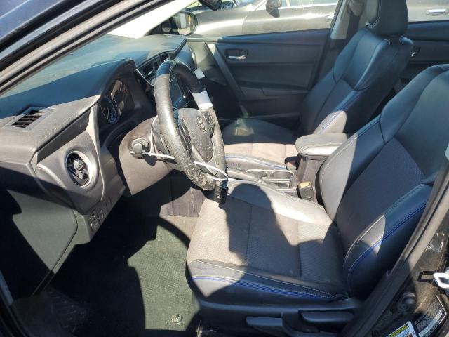 2T1BURHE9HC833122 - 2017 TOYOTA COROLLA L BLACK photo 7