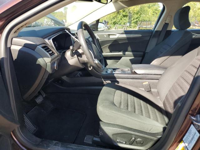 3FA6P0LUXKR165700 - 2019 FORD FUSION SE 栗色 照片 7