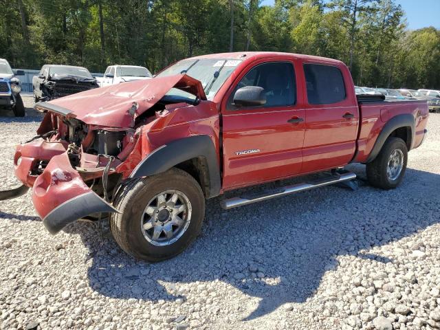 5TEMU52N18Z516018 - 2008 TOYOTA TACOMA DOUBLE CAB LONG BED RED photo 1