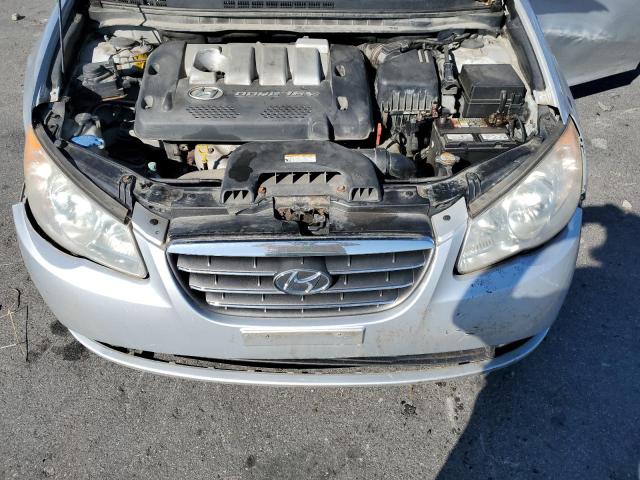 KMHDU46D17U022353 - 2007 HYUNDAI ELANTRA GLS SILVER photo 11