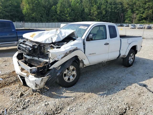 5TETU62N66Z153066 - 2006 TOYOTA TACOMA PRERUNNER ACCESS CAB WHITE photo 1