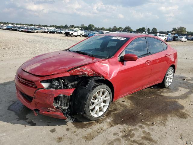 1C3CDFBAXDD106078 - 2013 DODGE DART SXT RED photo 1