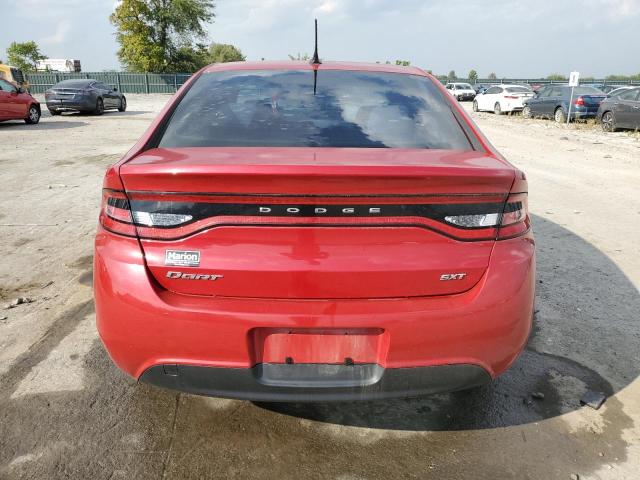 1C3CDFBAXDD106078 - 2013 DODGE DART SXT RED photo 6