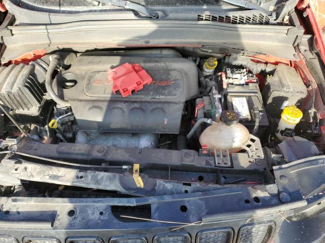 ZACNJBABXKPK20450 - 2019 JEEP RENEGADE SPORT Rojo foto 11