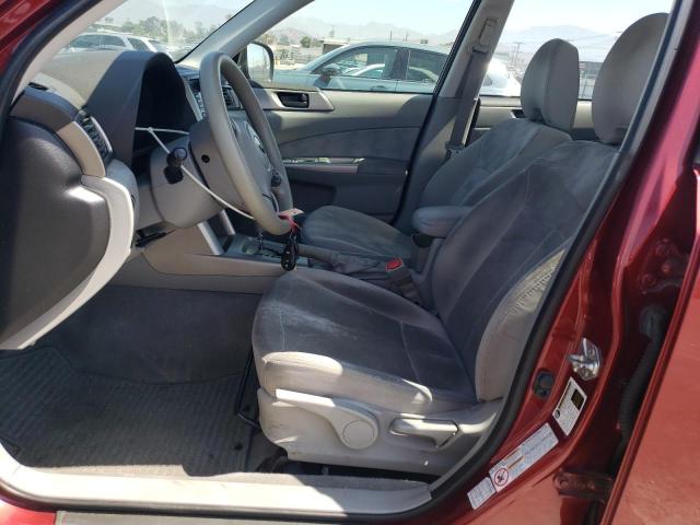 JF2SH6BC9AH771184 - 2010 SUBARU FORESTER XS Rot Foto 7