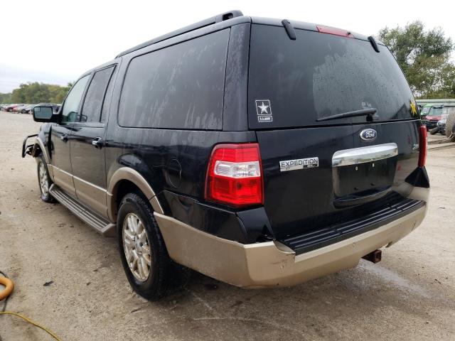 1FMJK1J52EEF38932 - 2014 FORD EXPEDITION EL XLT BLACK photo 2