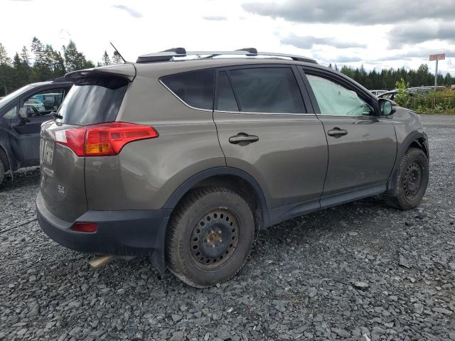 2T3RFREV3DW005239 - 2013 TOYOTA RAV4 XLE BEIGE photo 3