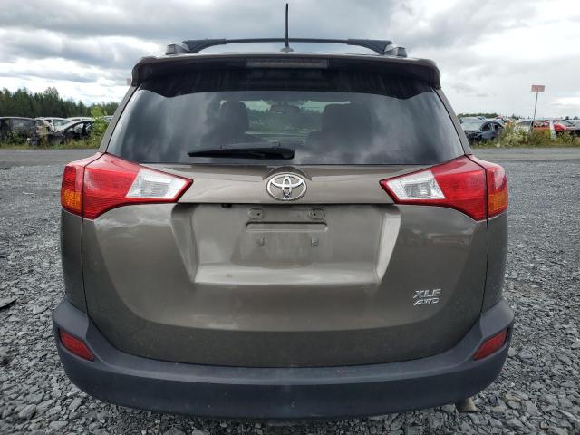 2T3RFREV3DW005239 - 2013 TOYOTA RAV4 XLE BEIGE photo 6