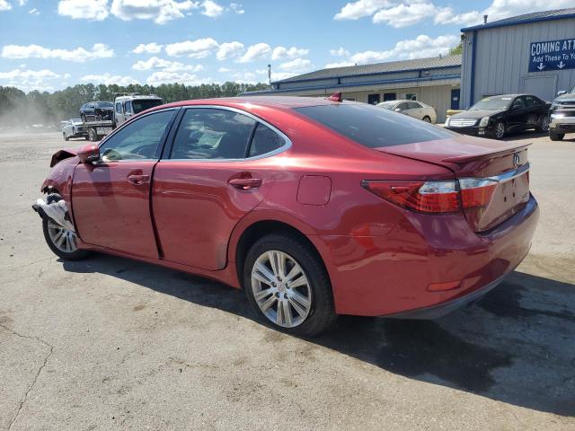 JTHBK1GG0E2136019 - 2014 LEXUS ES 350 RED photo 2