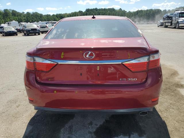 JTHBK1GG0E2136019 - 2014 LEXUS ES 350 RED photo 6