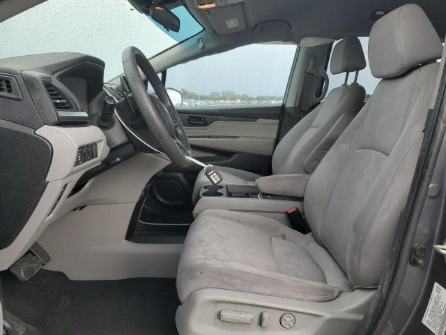 5FNRL6H58KB050411 - 2019 HONDA ODYSSEY EX GRAY photo 7