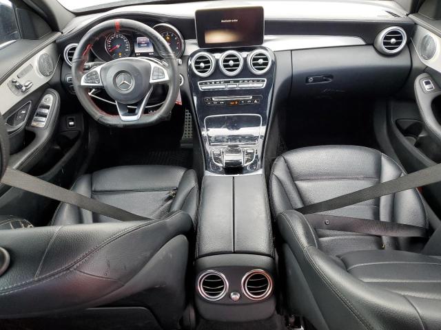 55SWF4KB9FU016592 - 2015 MERCEDES-BENZ C 300 4MATIC BLACK photo 8