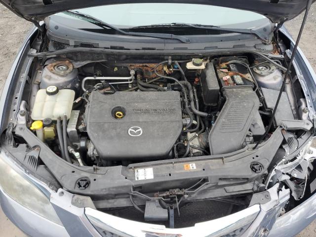 JM1BK32G981818248 - 2008 MAZDA 3 I GRAY photo 21