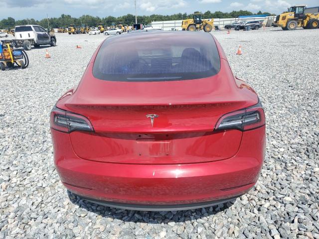 5YJ3E1EA1JF007208 - 2018 TESLA MODEL 3 Qırmızı foto 6