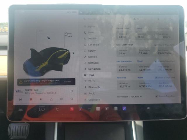 5YJ3E1EA1JF007208 - 2018 TESLA MODEL 3 Qırmızı foto 9