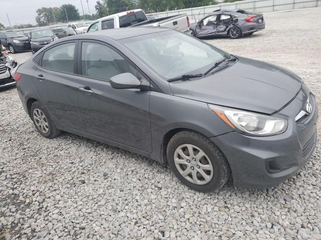 KMHCT4AE5CU240949 - 2012 HYUNDAI ACCENT GLS GRAY photo 4